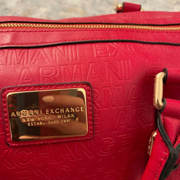 Red Armani exchange bag - Picture 5 of 7